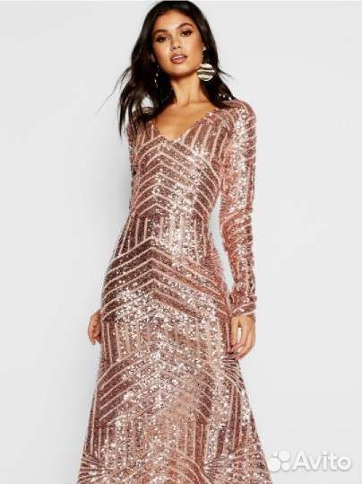 Вечернее платье в пол 42 44