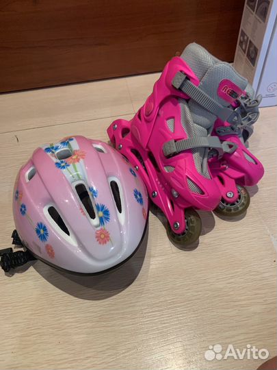 Ролики детские + шлем