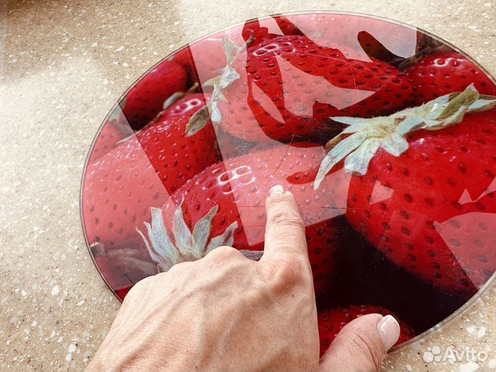 Доска разделочная стеклянная