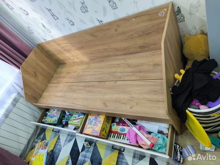Кровать с матрасом 200 на 80 детская