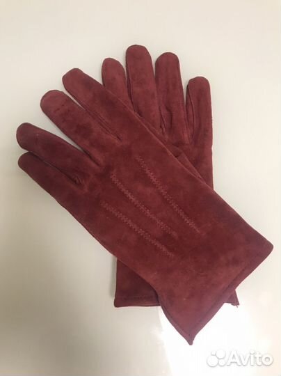 Перчатки женские замшевые 8.0