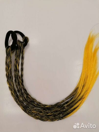 Косички на резинке