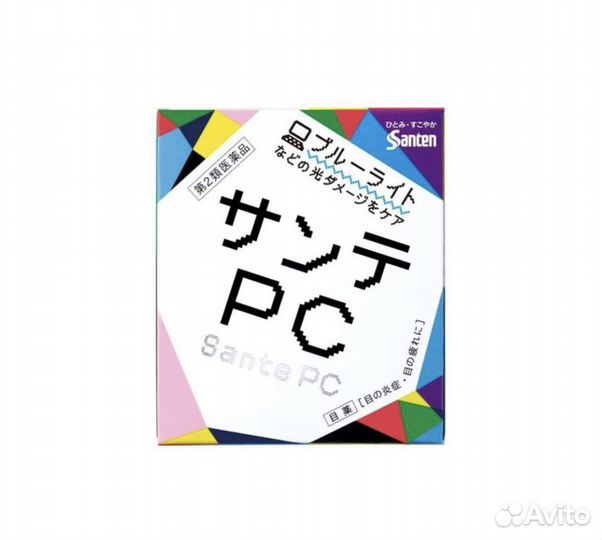 Японские капли для глаз, Sante PC
