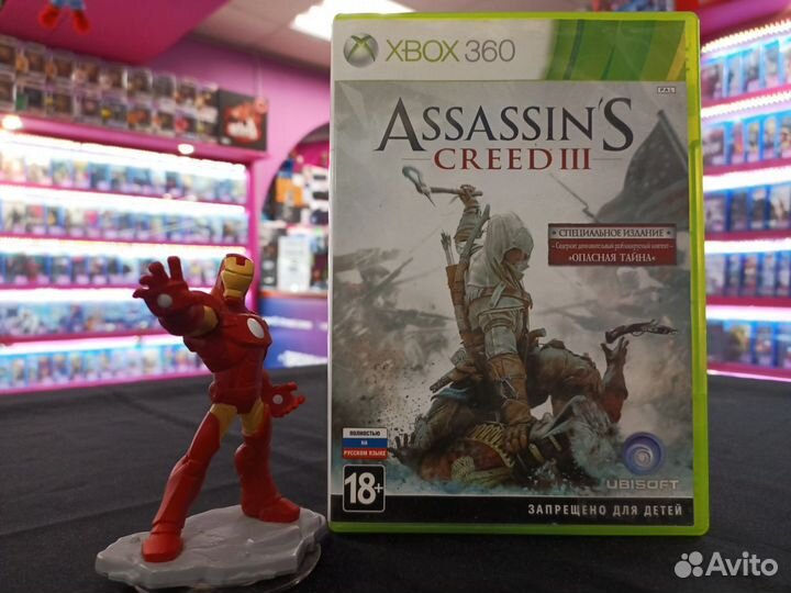 Assassin’s Creed 3 (Б/У) PS3/Xbox 360