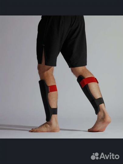 Защита для голени для взрослых черная