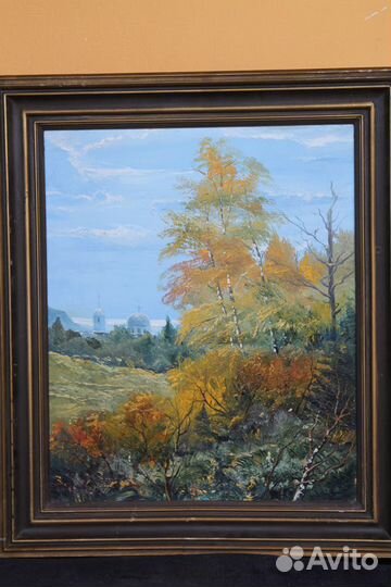 Картина Пейзаж Монастыря. Теплов В.Г