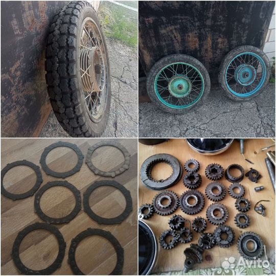 Запчасти на мотоцикл иж планета