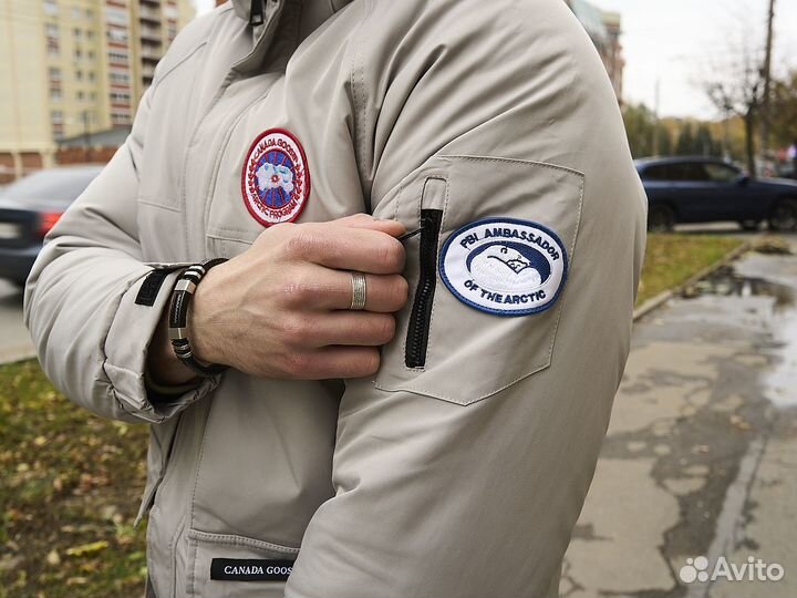 Мужская зимняя куртка парка Canada Goose