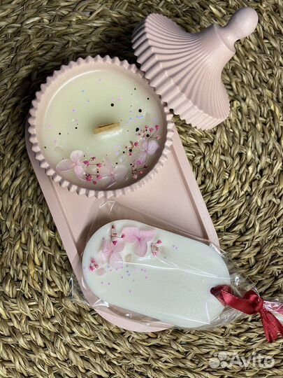 Аромасаше из натурального соевоготвоска / подарок