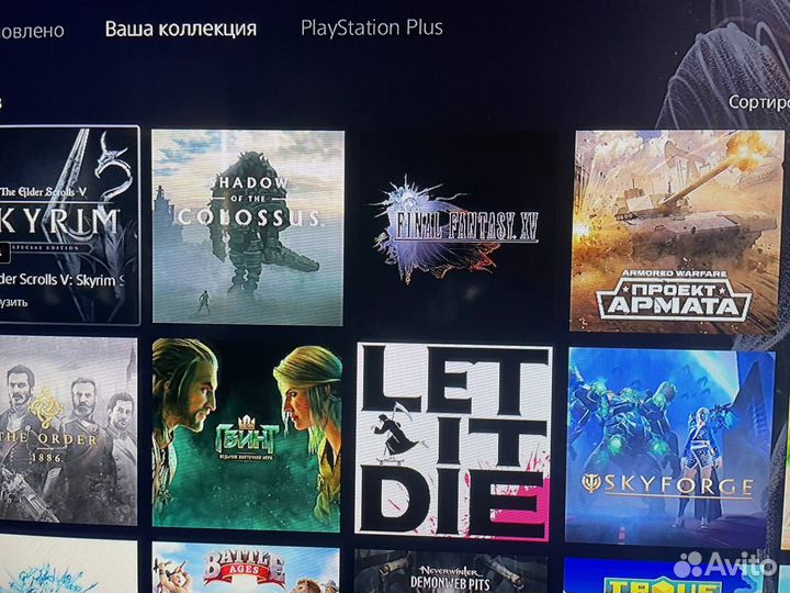Игры на sony playstation ps4ps5 sohert