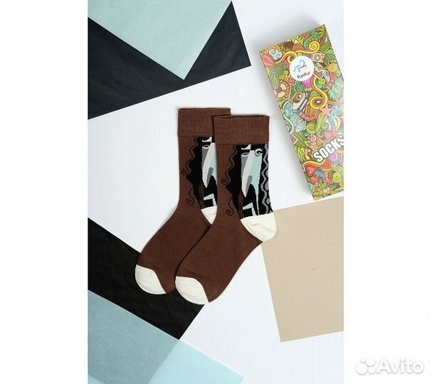 Носки Funfur Head в наборе 5 пар