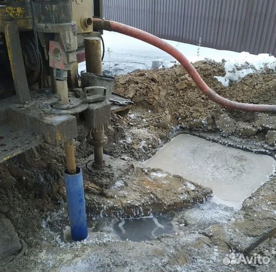 Ремонт скважин, чистка скважин, замена насоса