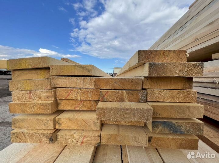 Доска обрезная заборная 2 сорт