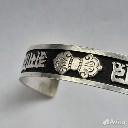 Старинный браслет серебро