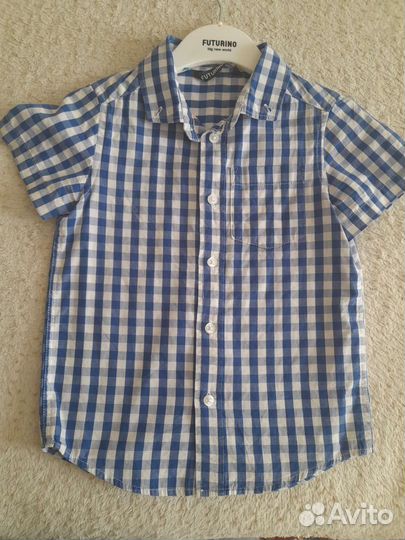 Рубашка на мальчика 98