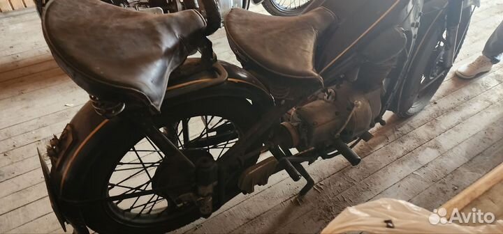 Мотоцикл бмв р35 1951г