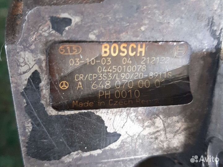 Тнвд 2.2 CDI Mercedes Benz C Class W203