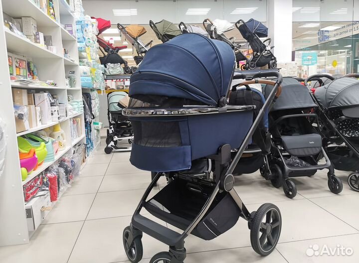 Коляска 2 в 1 Carrello Ultimo, Aqua Blue