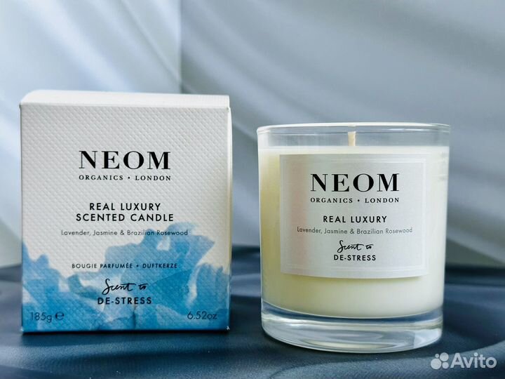 Ароматическая свеча Neom Real Luxury Scented