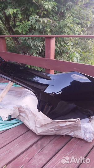 Задний бампер Kia Rio 3 (2011-14)