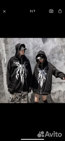 Зип худи с shadow fiend