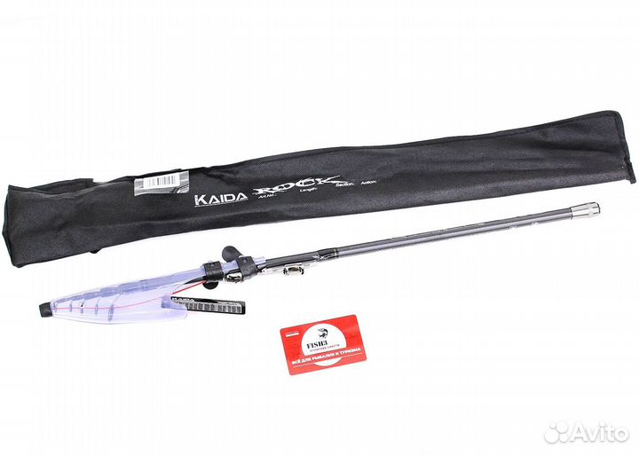 Спиннинг телескопический Kaida rock 5-25g 2,7м 154