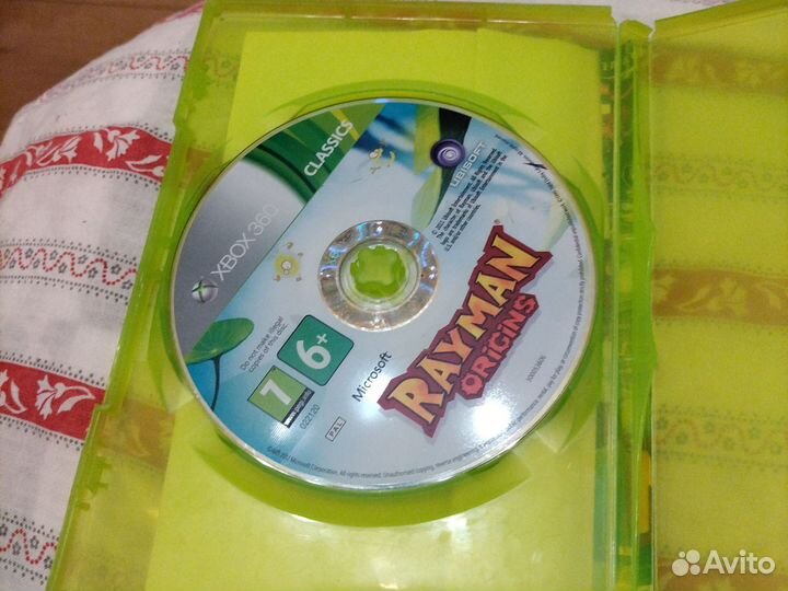Диски для xbox 360 рэймана
