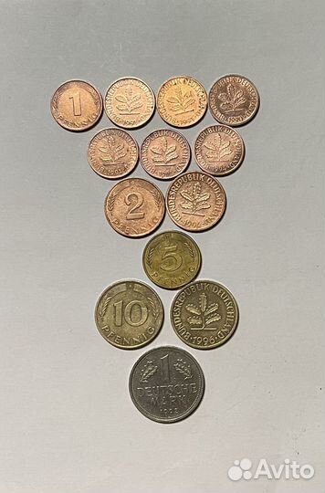 Монеты европы XIX-XXI (6) Германия-Финляндия