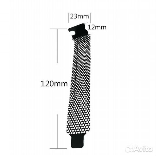 5 шт. Заглушки в корпус пк pci и плат расширения