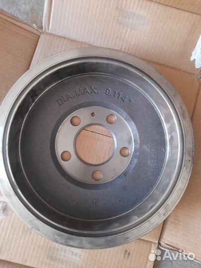 Комплект барабан тормозной и колодки на Skoda oct