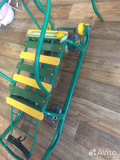 Детские санки на колесах бу