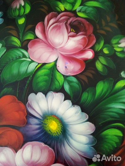 Подносы Жостово.Худ-к В.Кледов.ссср