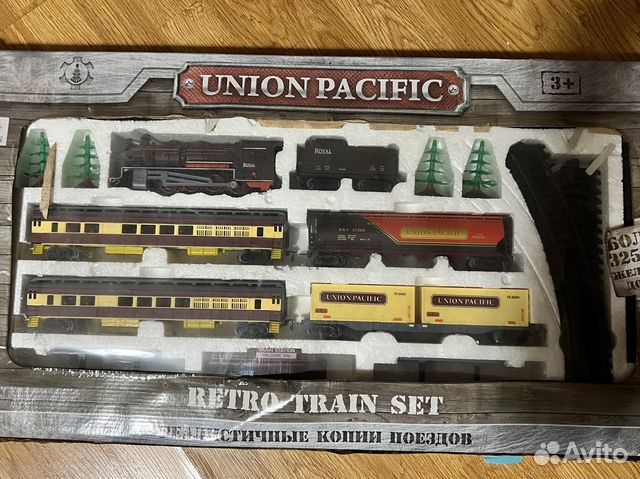 Железная дорога Union Pacific Retro Train Set купить в Москве | Личные ...