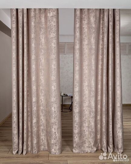 Портьеры мрамор Зарина шторы