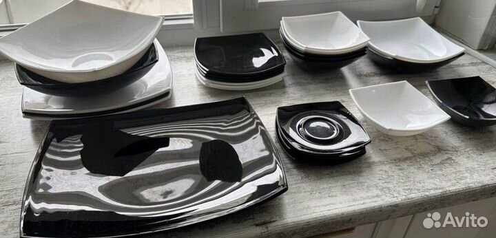 Набор столовой посуды бу