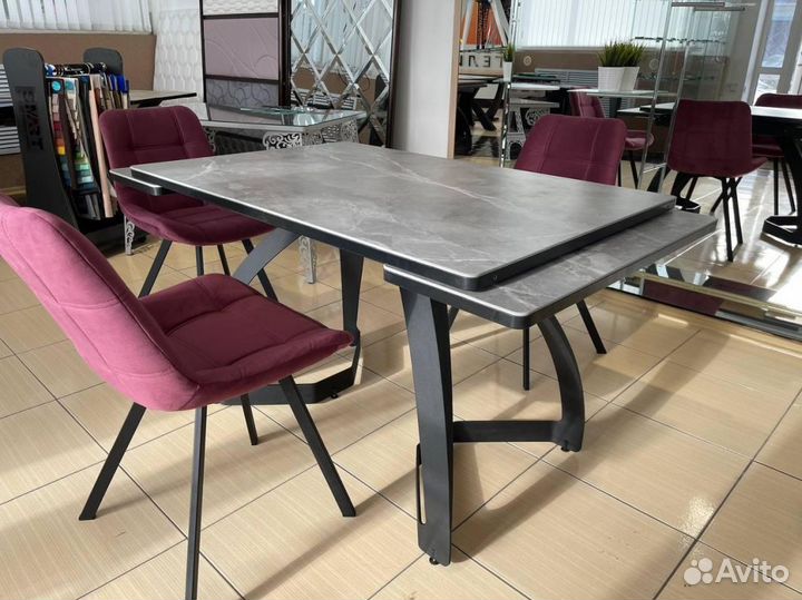 Стол из керамогранита раздвижной SKR-27640