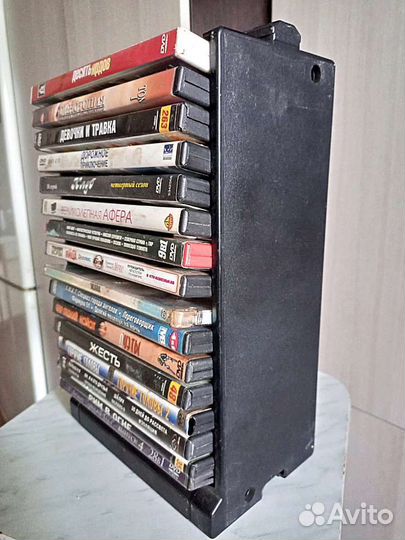 Подставка для DVD дисков с дисками