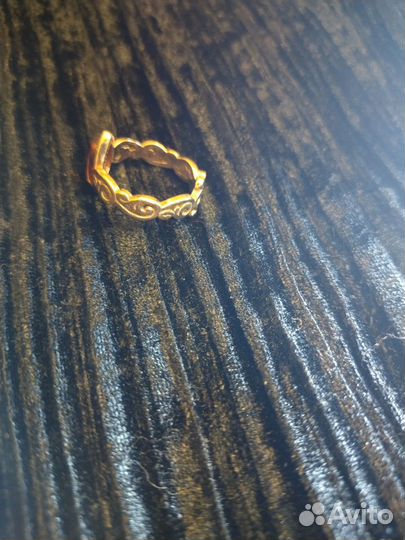Серебряное кольцо новое