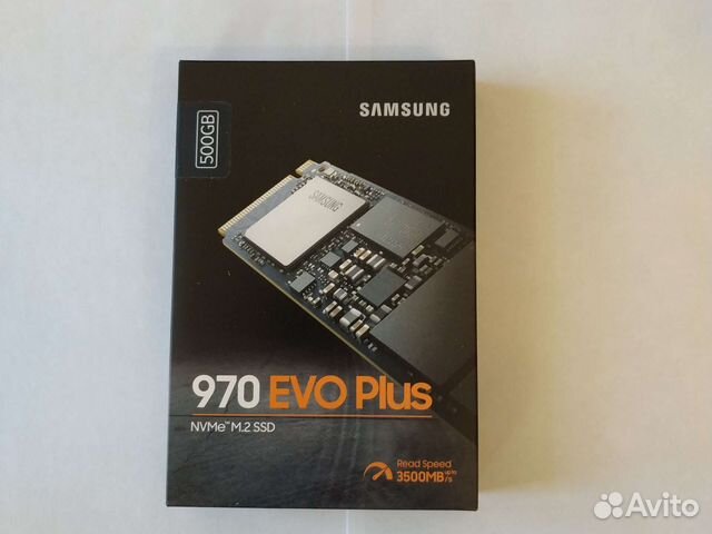 Ssd m2 nvme 500gb samsung 970 EVO Plus новый