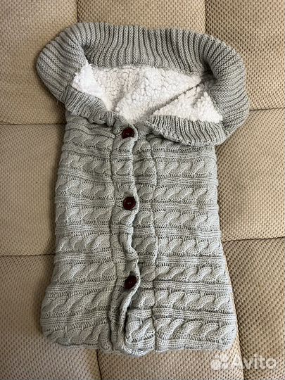 Конверт вязаный