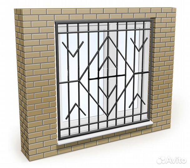 Решётки на окна N 617