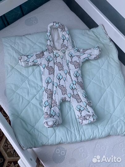 Комплект на выписку зимний