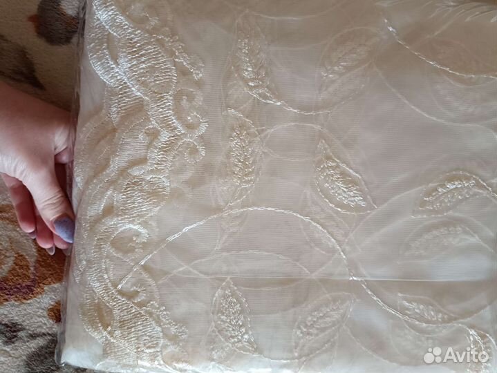 Тюль новый в упаковке