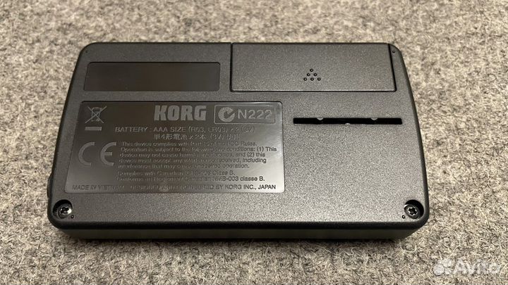 Тюнер для гитары Korg GA-1