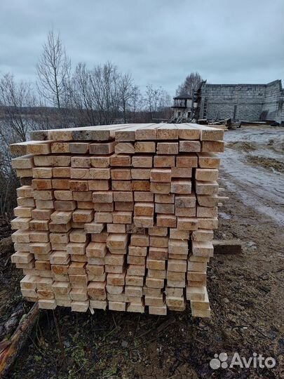 Доска сосновая 50х100х4000