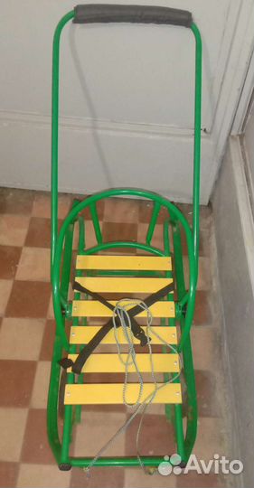 Детские санки с колесами