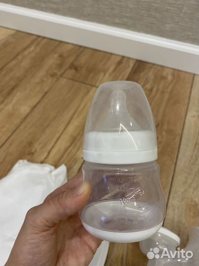 Молокоотсос электрический+вкладыши+пакеты