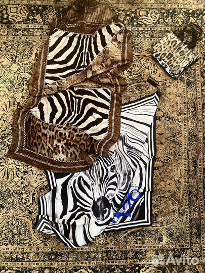 Платок оригинал Roberto Cavalli и шарф