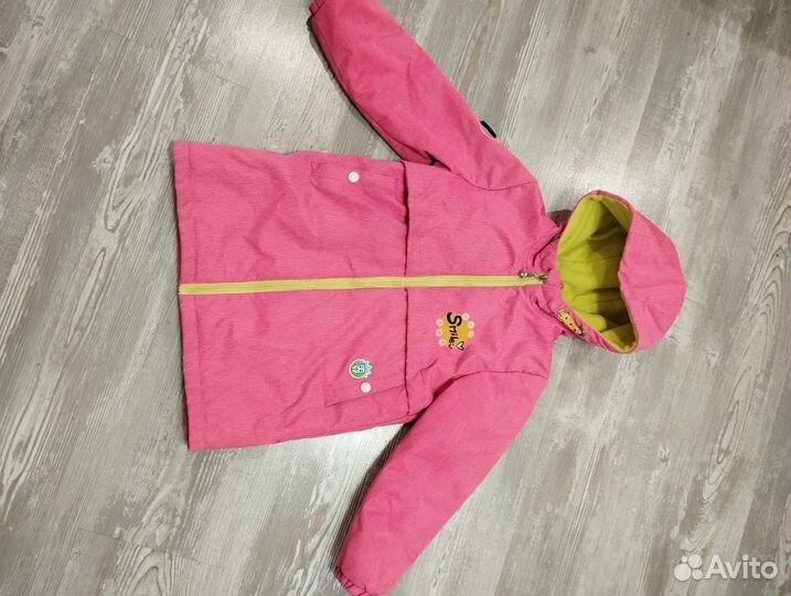 Куртка для девочки рост 116