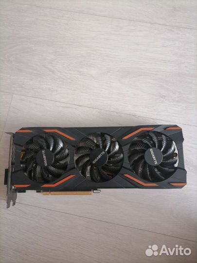 Видеокарта gigabyte GTX 1080 8GB